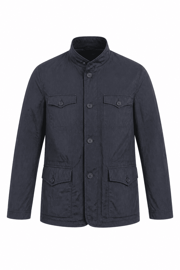 2000s BURBERRY JACKET CLASSIC NAVY ΑΝΤΡΙΚΟ PRE OWNED L