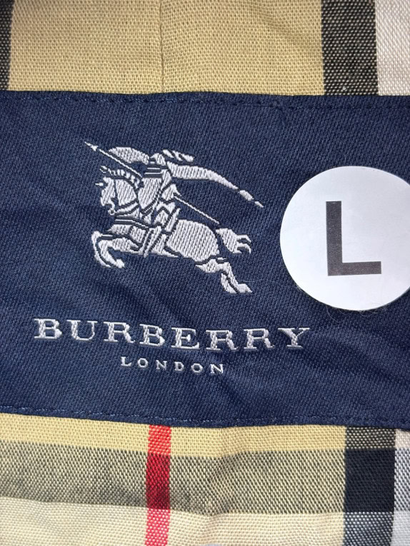 BURBERRY 90s ΚΑΠΑΡΝΤΙΝΑ MINIMAL ΓΑΛΑΖΙΟ ΑΝΤΡΙΚΟ PRE OWNED