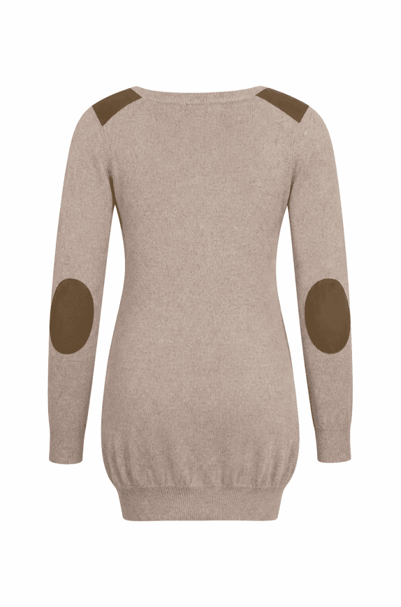 BURBERRY ΠΛΕΚΤΟ ΠΟΥΛΟΒΕΡ MINIMAL ΜΠΕΖ ΓΥΝΑΙΚΕΙΟ PRE OWNED M