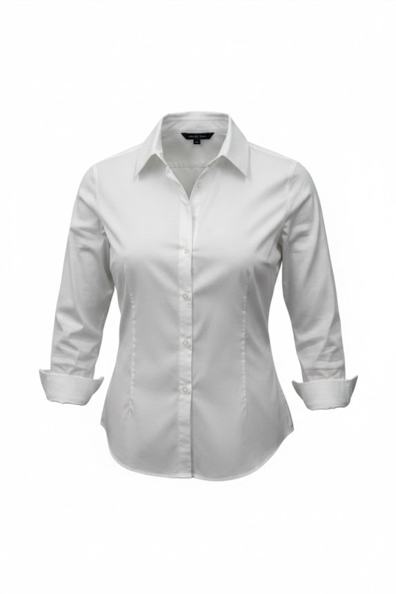 BURBERRY ΠΟΥΚΑΜΙΣΟ MINIMAL OFF WHITE ΓΥΝΑΙΚΕΙΟ PRE OWNED XS