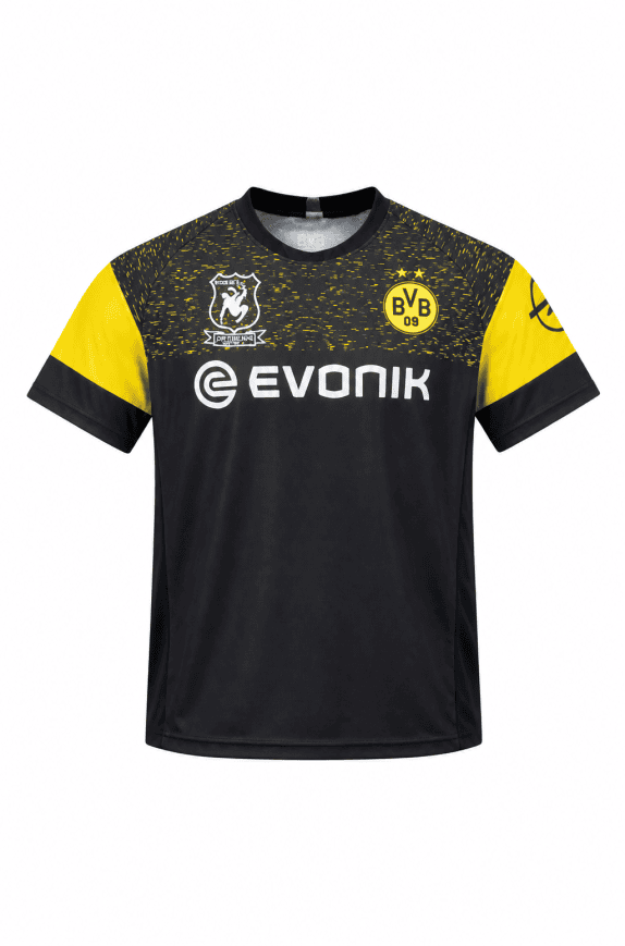 BVB GRAPHIC TEE SPORTSWEAR NERO GIALLO UOMO PRE OWNED M