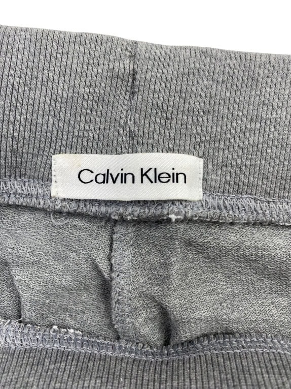 Calvin Klein Φόρμα Παντελόνι Casual CK Logo Γκρι Ανδρική L