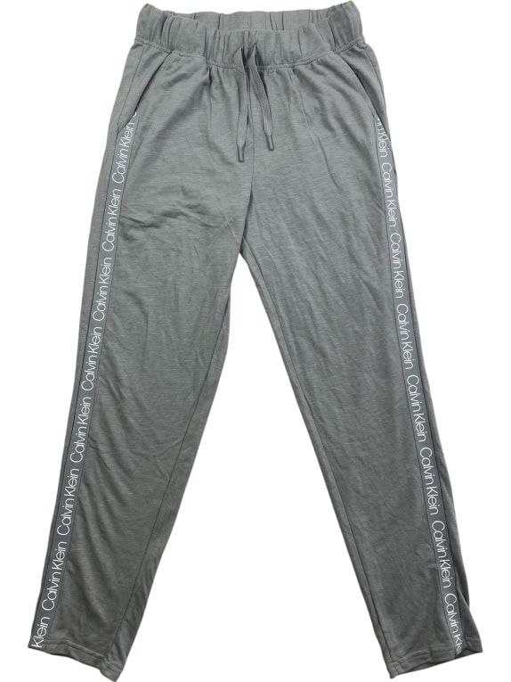 Calvin Klein Φόρμα Παντελόνι Casual Logo Tape Γκρι Ανδρικό S