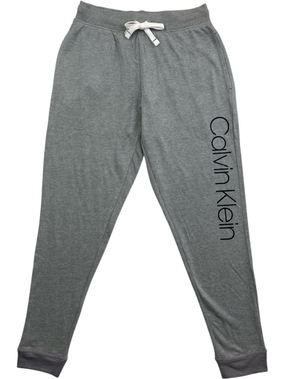 Calvin Klein Φόρμα Παντελόνι Sleepwear Logo Print Γκρι Unisex S