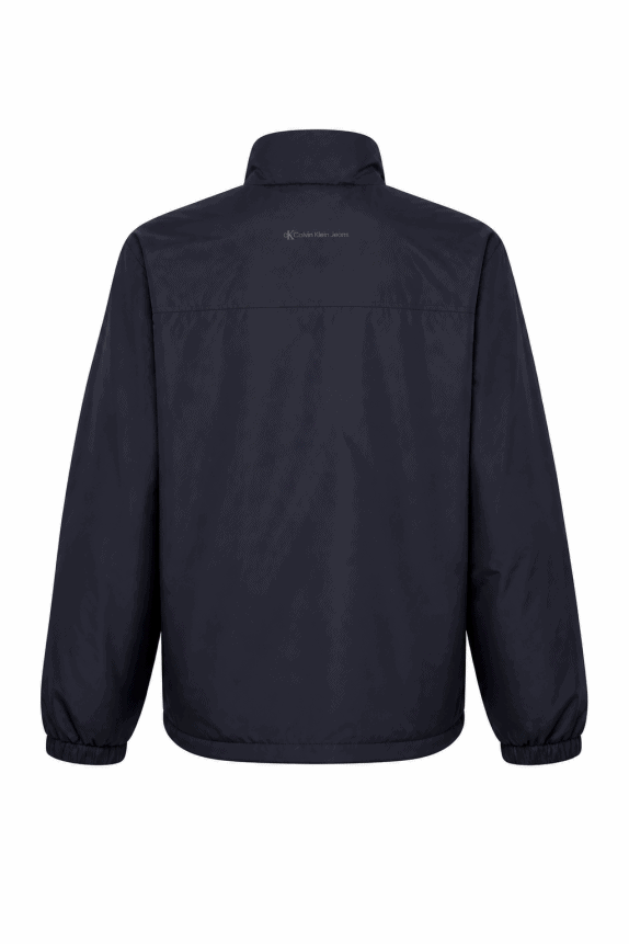 1990s CALVIN KLEIN JEANS ΜΠΟΥΦΑΝ ΜΕ ΦΕΡΜΟΥΑΡ MINIMAL ΜΑΥΡΟ ΑΝΤΡΙΚΟ PRE OWNED M