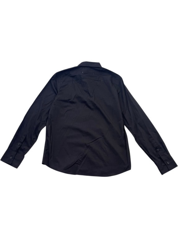 CALVIN KLEIN JEANS SHIRT MINIMAL BLACK MENS PRE OWNED M