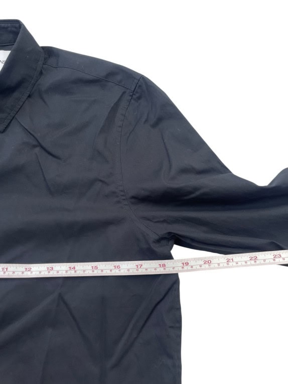 CALVIN KLEIN JEANS ΠΟΥΚΑΜΙΣΟ MINIMAL ΜΑΥΡΟ ΑΝΤΡΙΚΟ PRE OWNED S