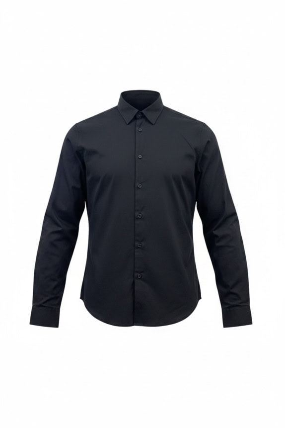 CALVIN KLEIN JEANS SHIRT MINIMAL BLACK MENS PRE OWNED S