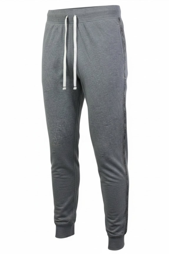 CALVIN KLEIN JOGGER PANTS MINIMAL ΓΚΡΙ UNISEX PRE OWNED XS/S