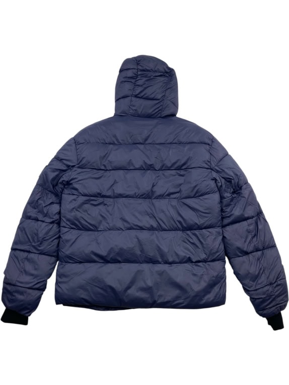 Calvin Klein Μπουφάν Puffer Casual Λογότυπο Μπλε Σκούρο Ανδρικό S