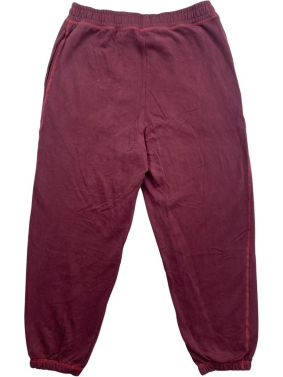 CALVIN KLEIN ΠΑΝΤΕΛΟΝΙ ΦΟΡΜΑΣ SLEEPWEAR VINTAGE LOGO BURGUNDY ΑΝΔΡΙΚΟ L