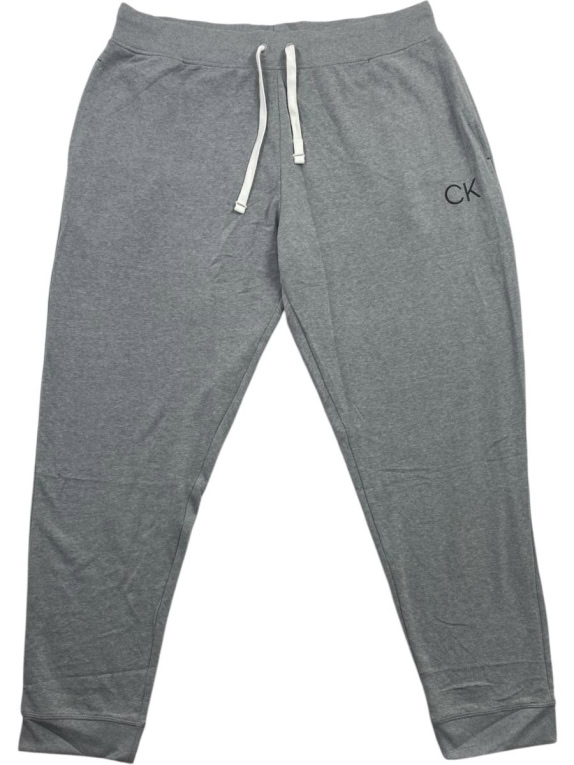 CALVIN KLEIN Παντελόνι Ύπνου/Loungewear Logo Γκρι Ανδρικό XL