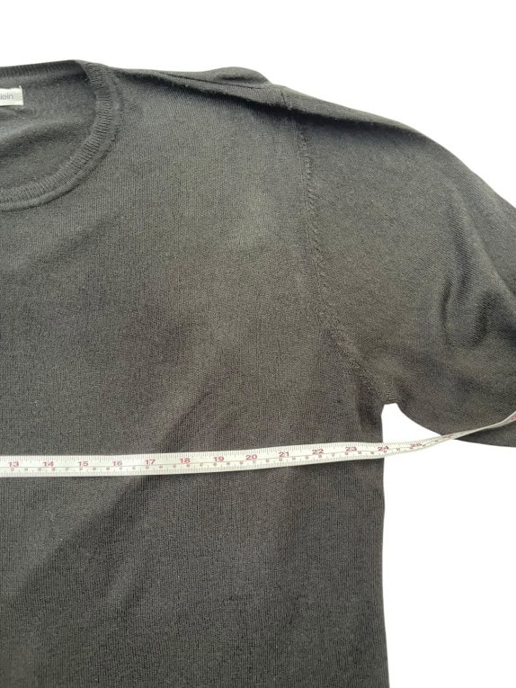 CALVIN KLEIN CREWNECK SWEATER MINIMAL BLACK MENS PRE OWNED XL