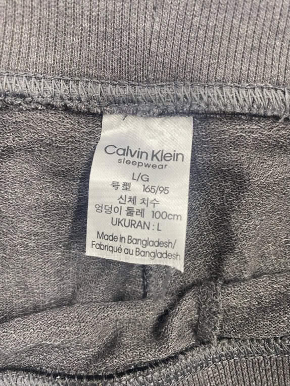 Calvin Klein Sleepwear Men’s Grey Sweatpants Size L