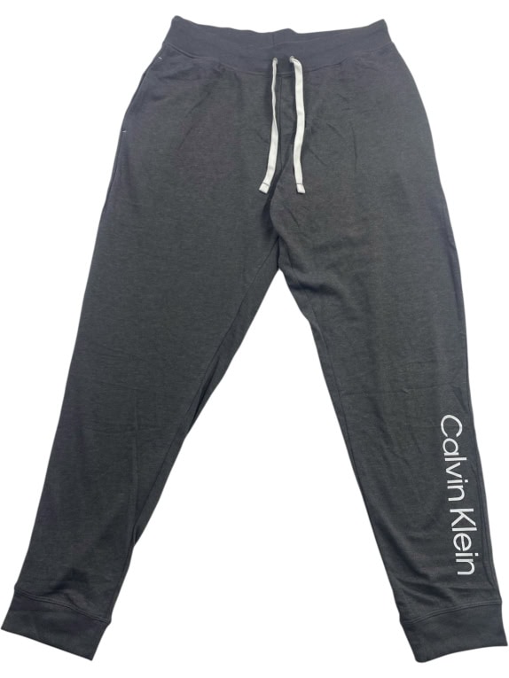 Calvin Klein Sleepwear Pantaloni della tuta da uomo grigi L