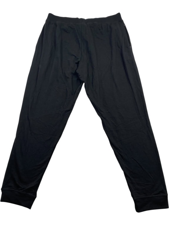 CALVIN KLEIN Sleepwear Pantaloni della tuta con logo minimal neri da uomo XL