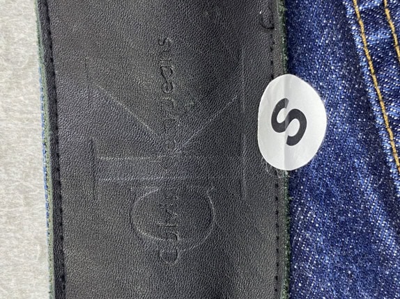 CALVIN KLEIN ΤΖΙΝ ΜΕ ΚΛΑΣΙΚΟ BLUE ΑΝΤΡΙΚΟ PRE OWNED S