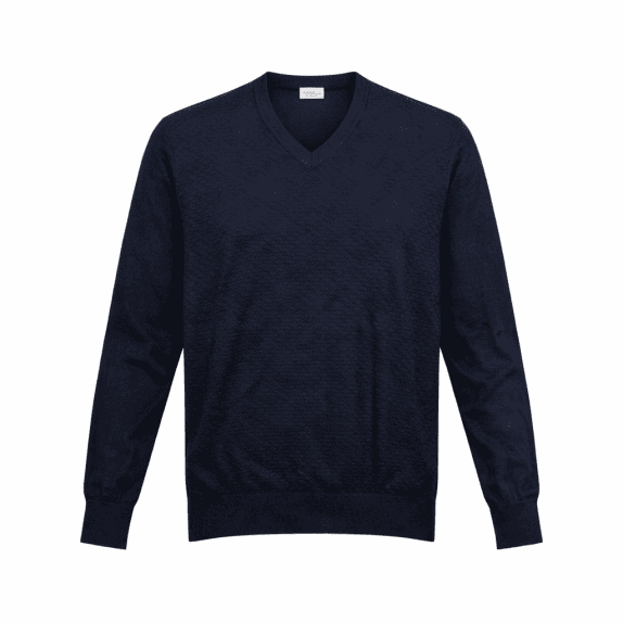 CAMEL ACTIVE Πλεκτό Pullover V-Neck Casual Μπλε Σκούρο Ανδρικό XL