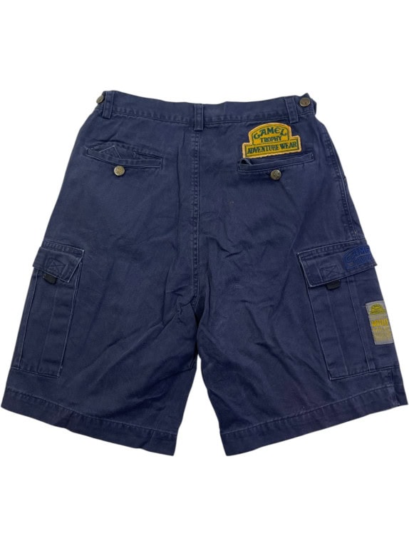 CAMEL TROPHY BERMUDA CARGO VINTAGE NAVY UOMO PRE OWNED