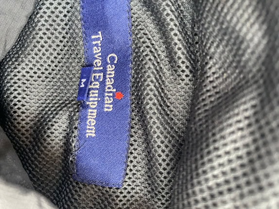 CANADIAN TRAVEL EQUIPMENT Πουκάμισο Ανδρικό Με Λογότυπο Γκρι M