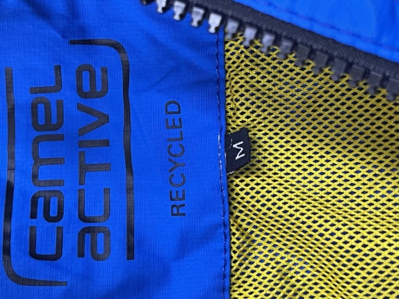 CAMEL ACTIVE GIACCA RETRO BLU UOMO PRE OWNED M