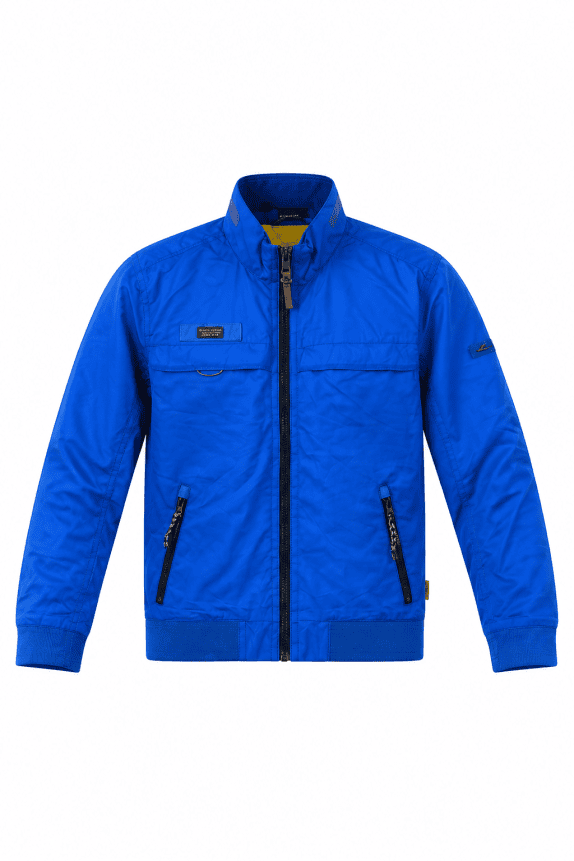 CAMEL ACTIVE GIACCA RETRO BLU UOMO PRE OWNED M