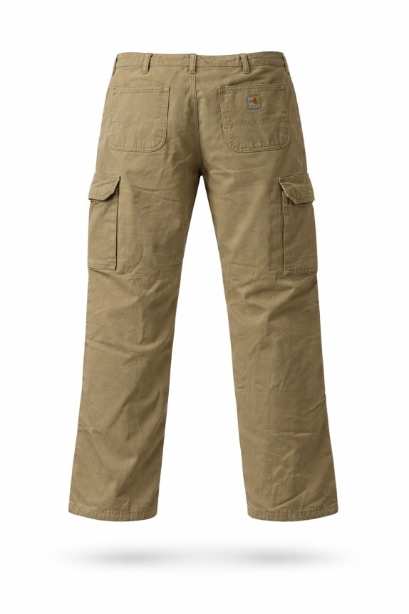 CARHARTT CARGO PANTS WORKWEAR BEIGE ΑΝΤΡΙΚΟ PRE OWNED L