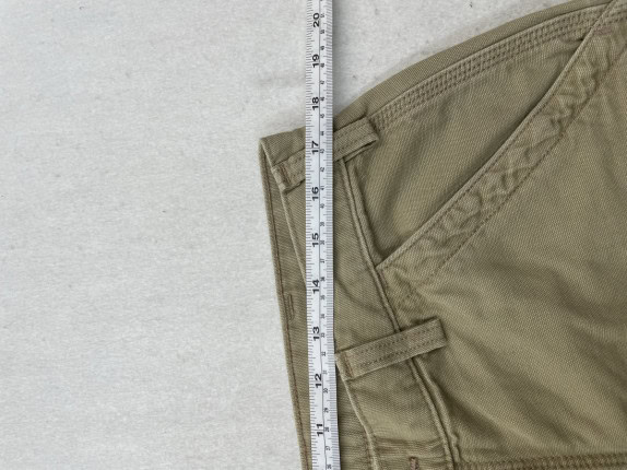 CARHARTT CARGO PANTS WORKWEAR BEIGE ΑΝΤΡΙΚΟ PRE OWNED L