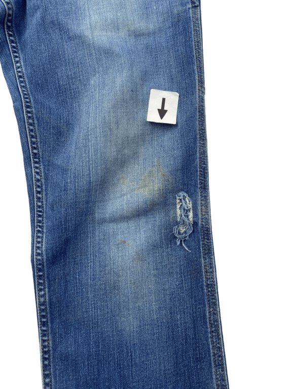 CARHARTT CARGO PANTS WORKWEAR BLU UOMO PRE OWNED S