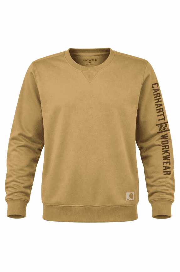 CARHARTT CREWNECK WORKWEAR BEIGE ΑΝΤΡΙΚΟ PRE OWNED S