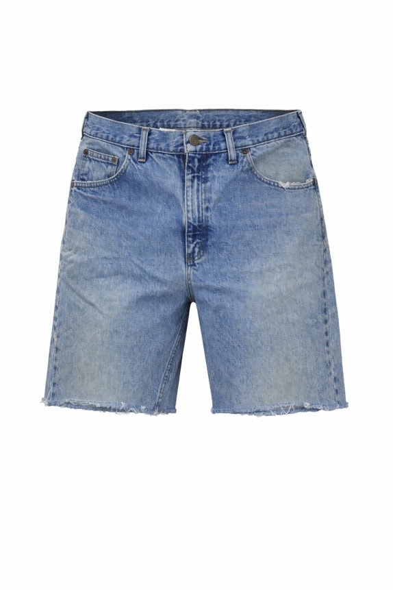 CARHARTT DENIM SHORTS DISTRESSED BLUE ΑΝΤΡΙΚΟ PRE OWNED L