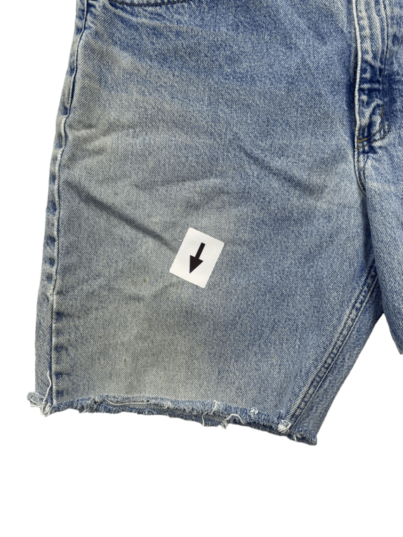 CARHARTT DENIM SHORTS DISTRESSED BLUE ΑΝΤΡΙΚΟ PRE OWNED L