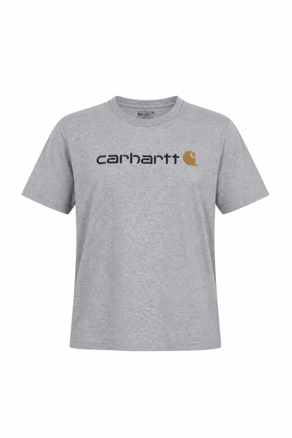 CARHARTT ΓΚΡΙ T SHIRT MINIMAL ΑΝΤΡΙΚΟ PRE OWNED 2XL