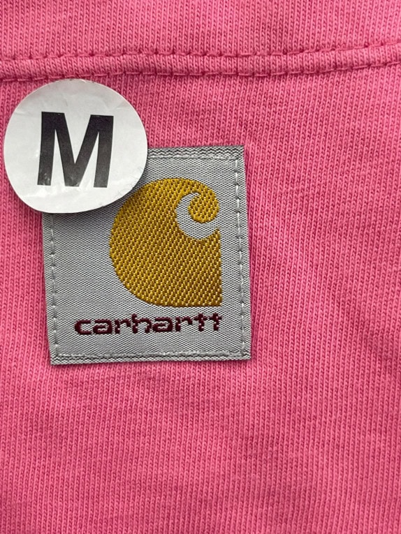 CARHARTT ΓΥΝΑΙΚΕΙΟ T SHIRT MINIMAL ΡΟΖ PRE OWNED M