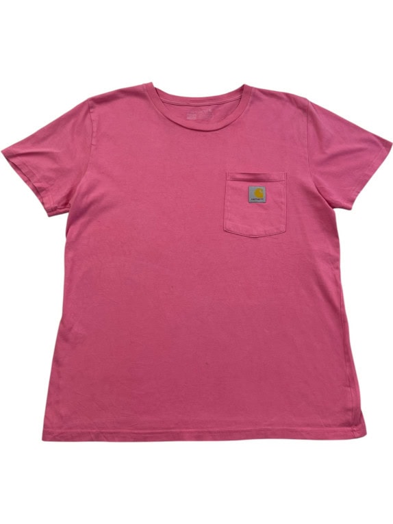 CARHARTT ΓΥΝΑΙΚΕΙΟ T SHIRT MINIMAL ΡΟΖ PRE OWNED M