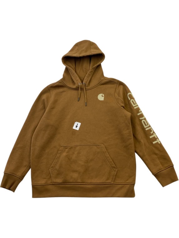 CARHARTT HOODIE STREETWEAR BROWN ΑΝΤΡΙΚΟ PRE OWNED L