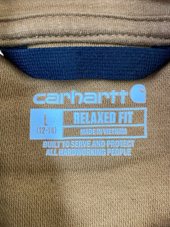 CARHARTT HOODIE STREETWEAR BROWN ΑΝΤΡΙΚΟ PRE OWNED L