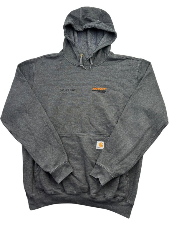 CARHARTT HOODIE WORKWEAR CHARCOAL ΑΝΤΡΙΚΟ PRE OWNED M