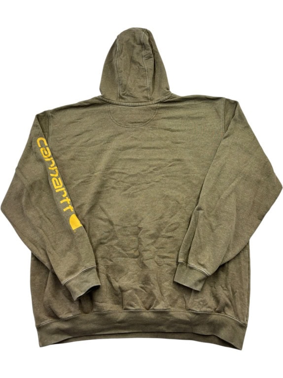 CARHARTT HOODIE WORKWEAR OLIVE ΑΝΤΡΙΚΟ PRE OWNED XL
