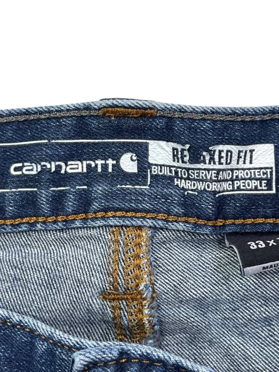 CARHARTT JEANS RELAXED FIT LOGO ΜΠΛΕ UNISEX M