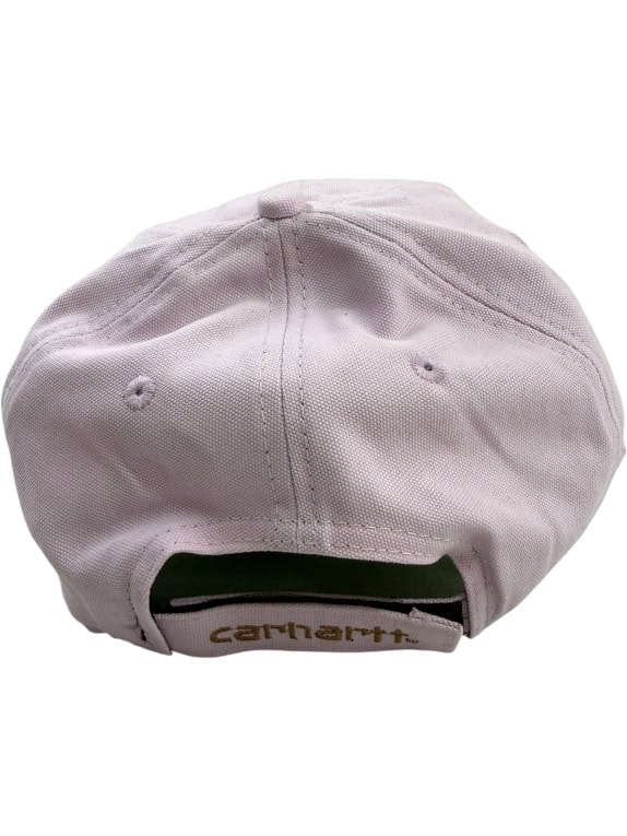 CARHARTT JOCKEY CAP VINTAGE LEATHER LOGO PATCH LILAC UNISEX ONE SIZE
