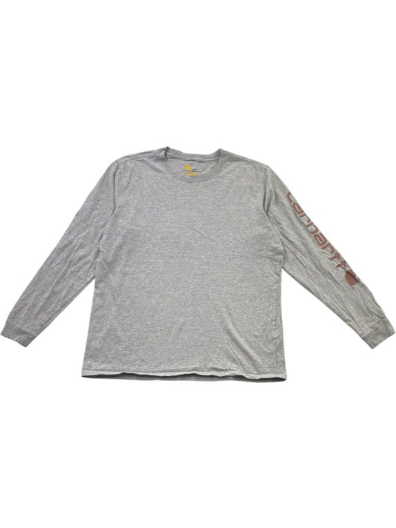 CARHARTT ΜΑΚΡΥΜΑΝΙΚΗ ΜΠΛΟΥΖΑ WORKWEAR ΓΚΡΙ UNISEX PRE OWNED L