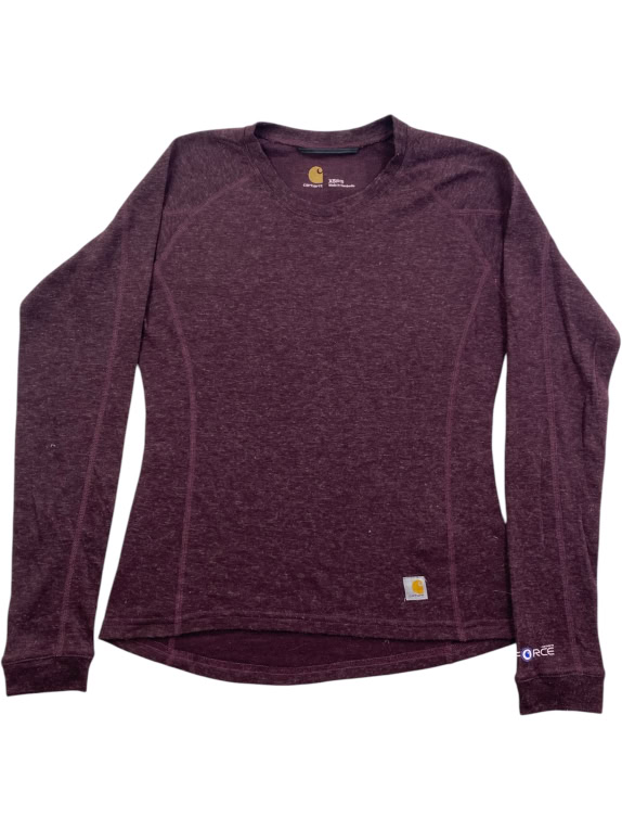 Carhartt Μακρυμάνικο Top Thermal Μπορντό XS