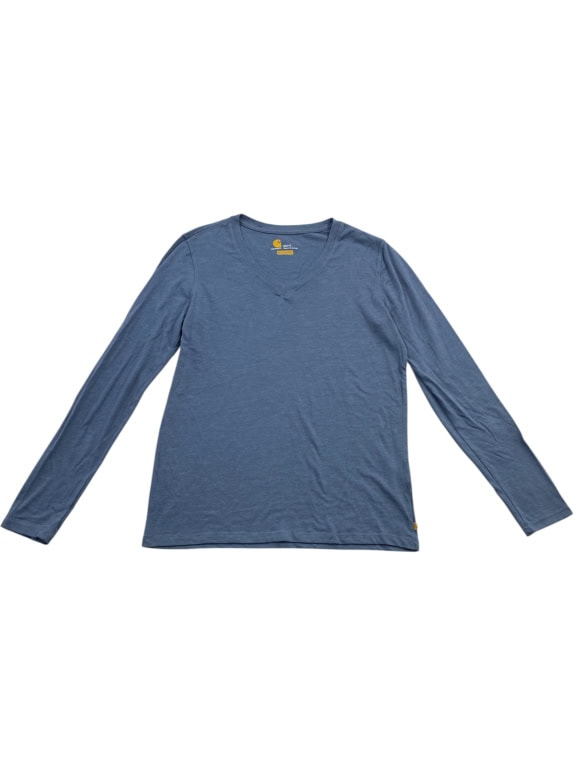 Carhartt Μπλε Μακρυμάνικο T-Shirt Relaxed Fit Ανδρικό M