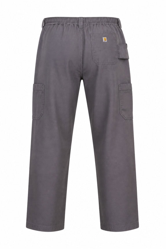 CARHARTT CARGO PANTS MINIMAL GREY MENS PRE OWNED XXL