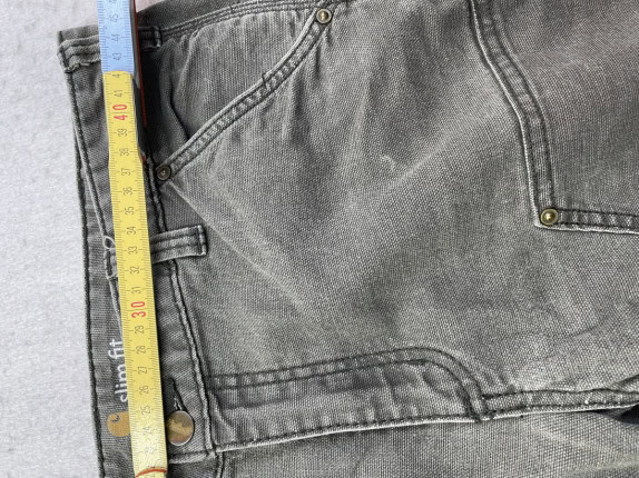 CARHARTT ΠΑΝΤΕΛΟΝΙ CARGO WORKWEAR ΓΚΡΙ ΑΝΤΡΙΚΟ PRE OWNED L