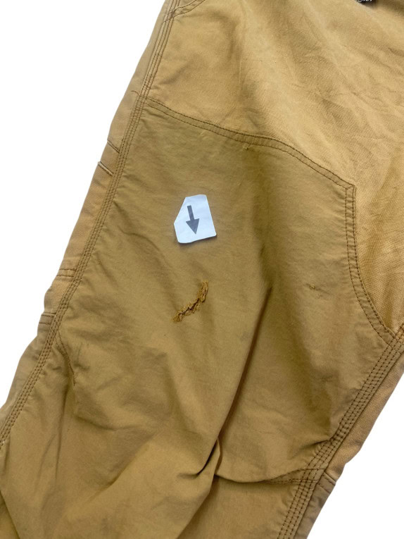CARHARTT CARPENTER PANTS WORKWEAR BROWN MENS PRE OWNED