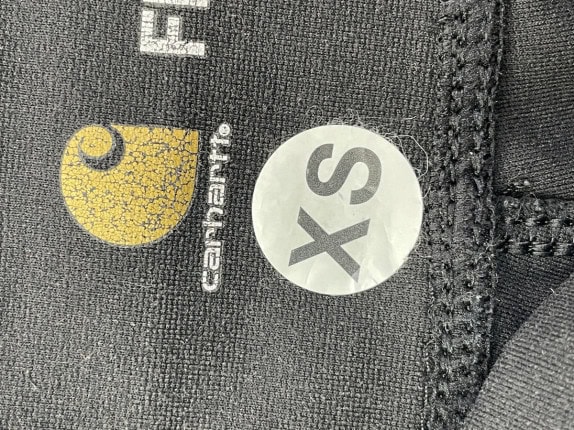 CARHARTT ΠΑΝΤΕΛΟΝΙ WORKWEAR ΜΑΥΡΟ ΓΥΝΑΙΚΕΙΟ PRE OWNED XS