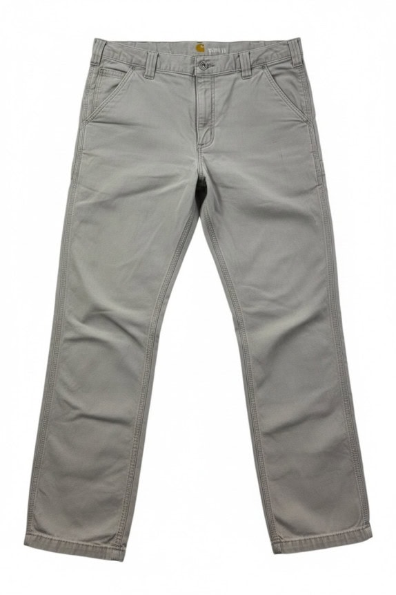 CARHARTT ΠΑΝΤΕΛΟΝΙ WORKWEAR STONE GREY ΑΝΤΡΙΚΟ PRE OWNED L