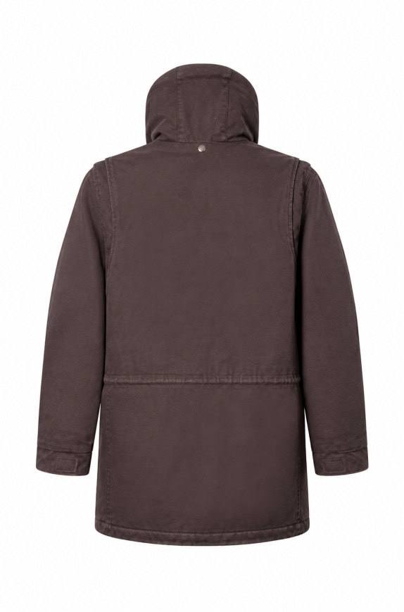 CARHARTT PARKA WORKWEAR ΚΑΦΕ ΑΝΤΡΙΚΟ PRE OWNED S